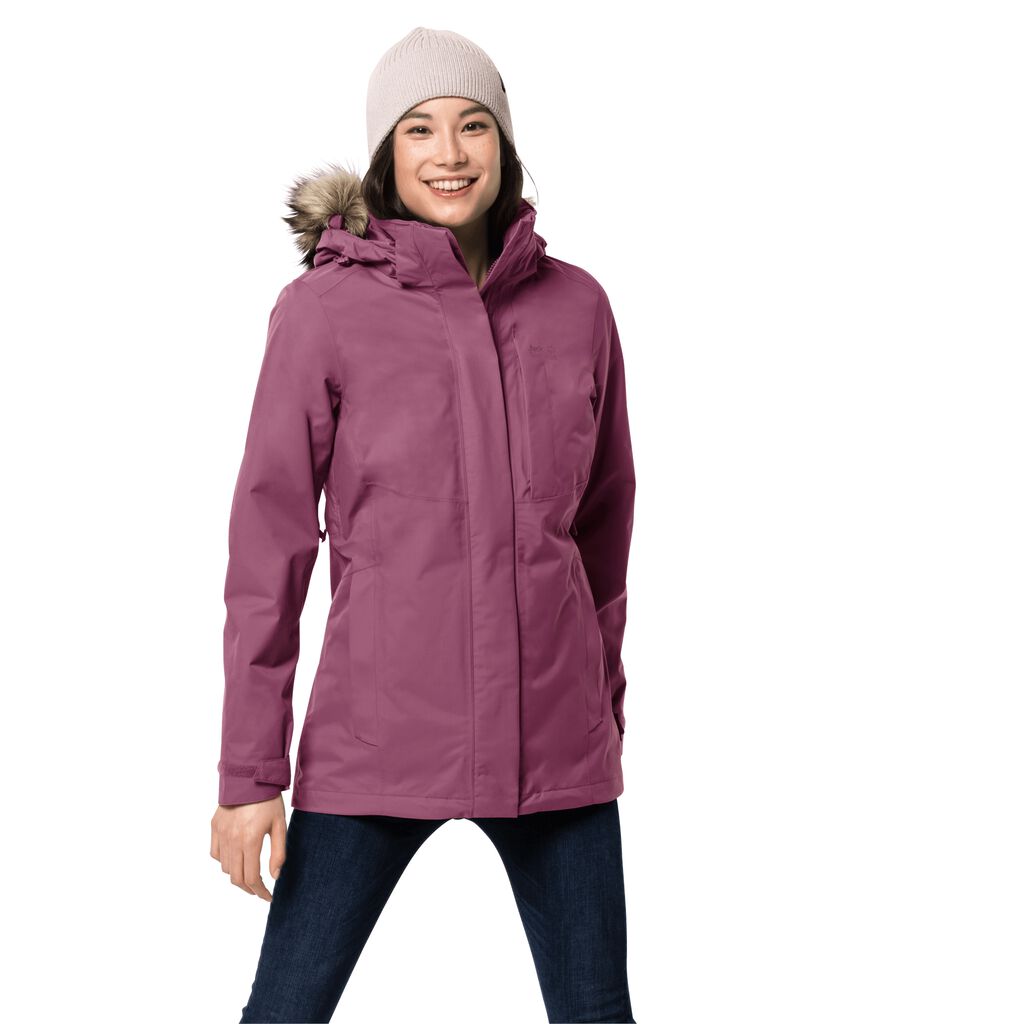 Jack Wolfskin ARCTIC OCEAN Vestes Femme Violette - ITZAGRQ-23